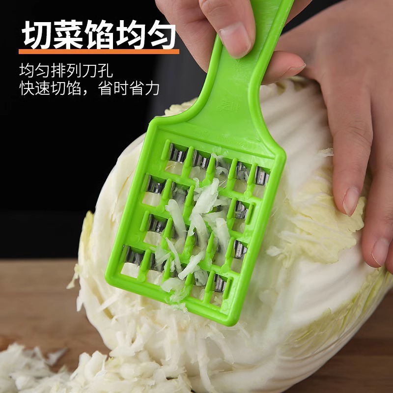 家庭用キャベツおろし金詰め物おろし金、餃子の詰め物ナイフ、キャベツの詰め物ツールを素早く作る、手動キャベツの詰め物おろし金|undefined