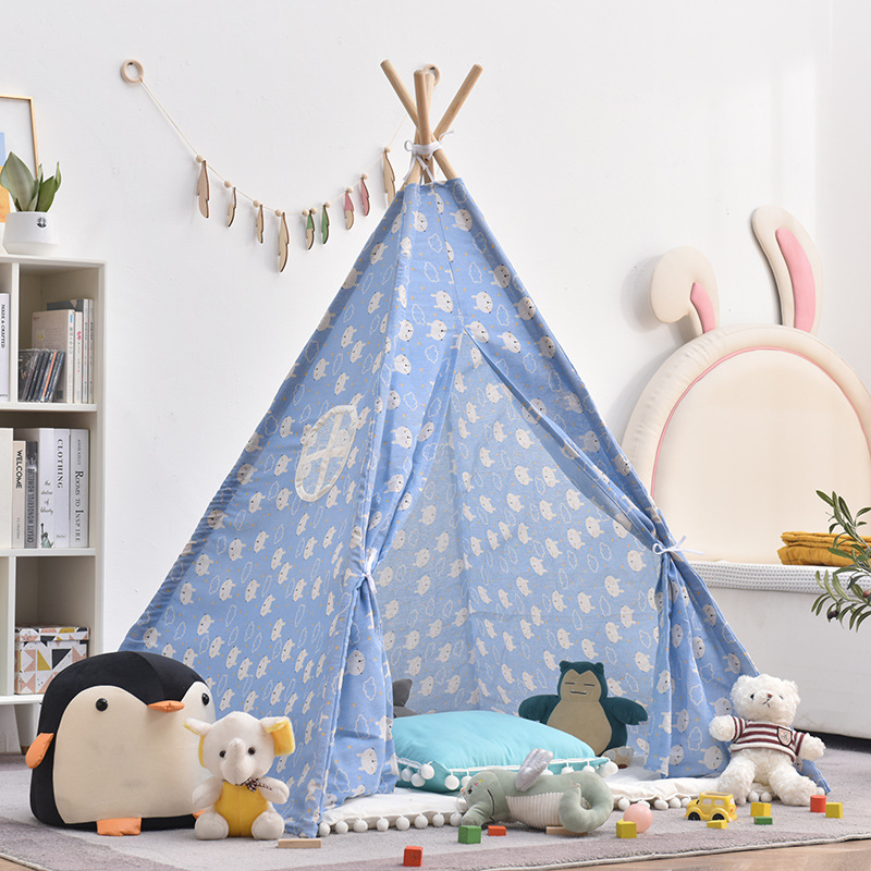 Tienda india para niños, casa de juegos interior para niños y niñas, pícnic al aire libre, salida, casa pequeña, sombrilla, tienda pequeña