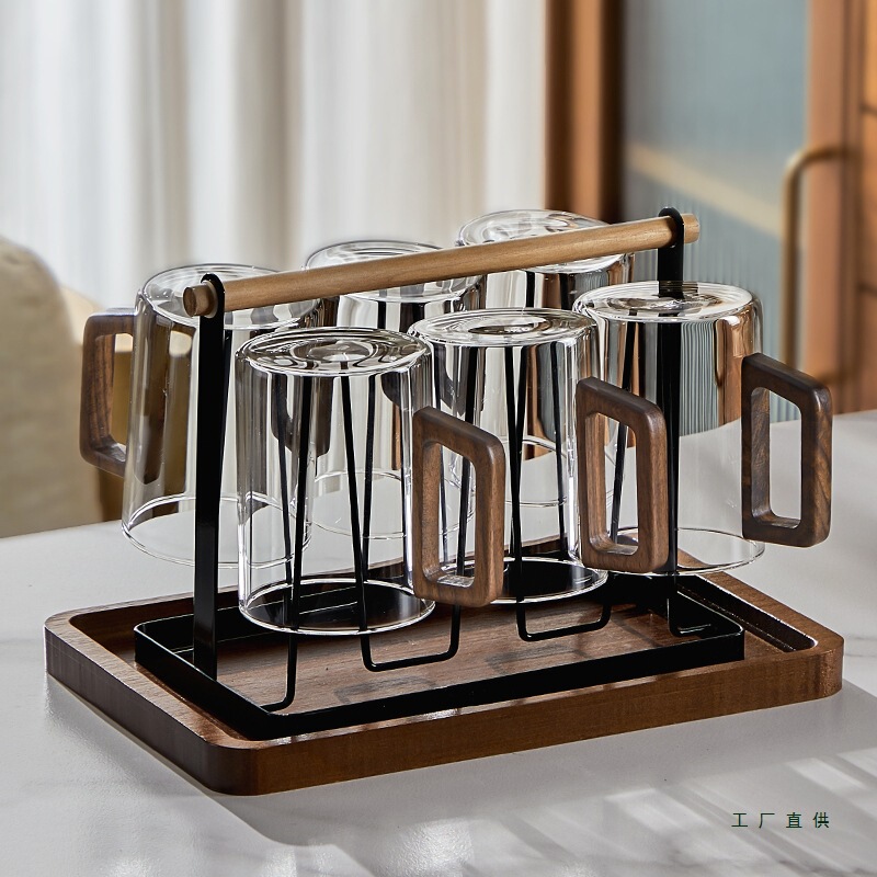 High Temperature Resistant Glass Household Hospitality Tea Cup Green Tea Cup Water Cup Set Personal Drinking Cup