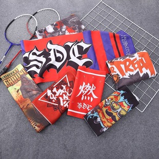 Marathon Custom Towel Gym Cool Quick-Drying Sweat Towel Customized Logo Towel Star Support Bath Towel