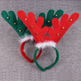 Рождественский ободок для пожилых людей, аксессуар для волос