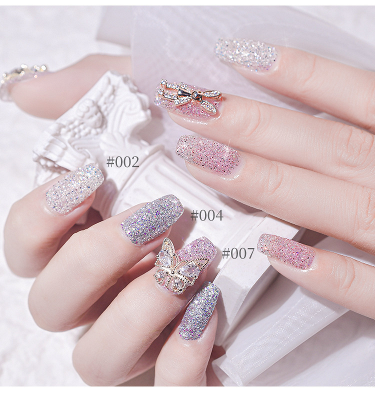 Nail Art Crystal Crushed Diamond Powder, Trendy New Product, Sparkling Mixed Micro Diamonds, Glitter Nail Sequins, Diamond Decorations