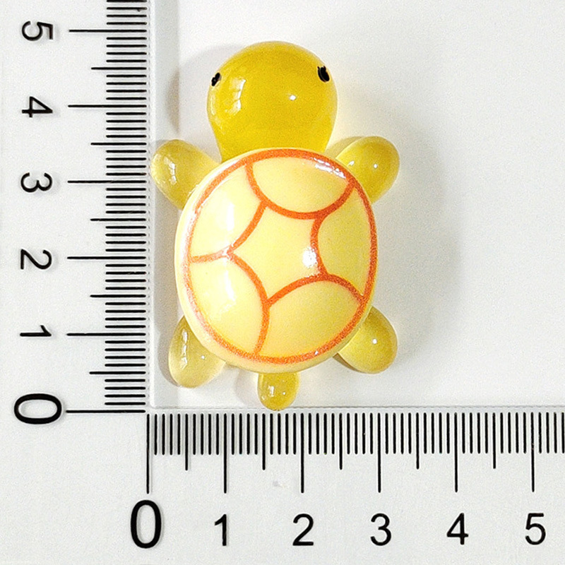 树脂：4.8cm黄色乌龟