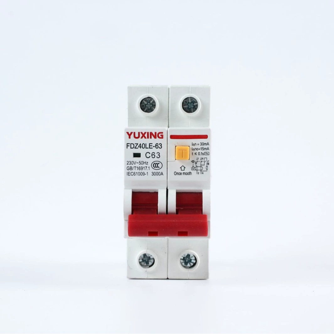 Маленький интеллектуальный автоматический выключатель DZ40LE-63A для прямых продаж на заводе