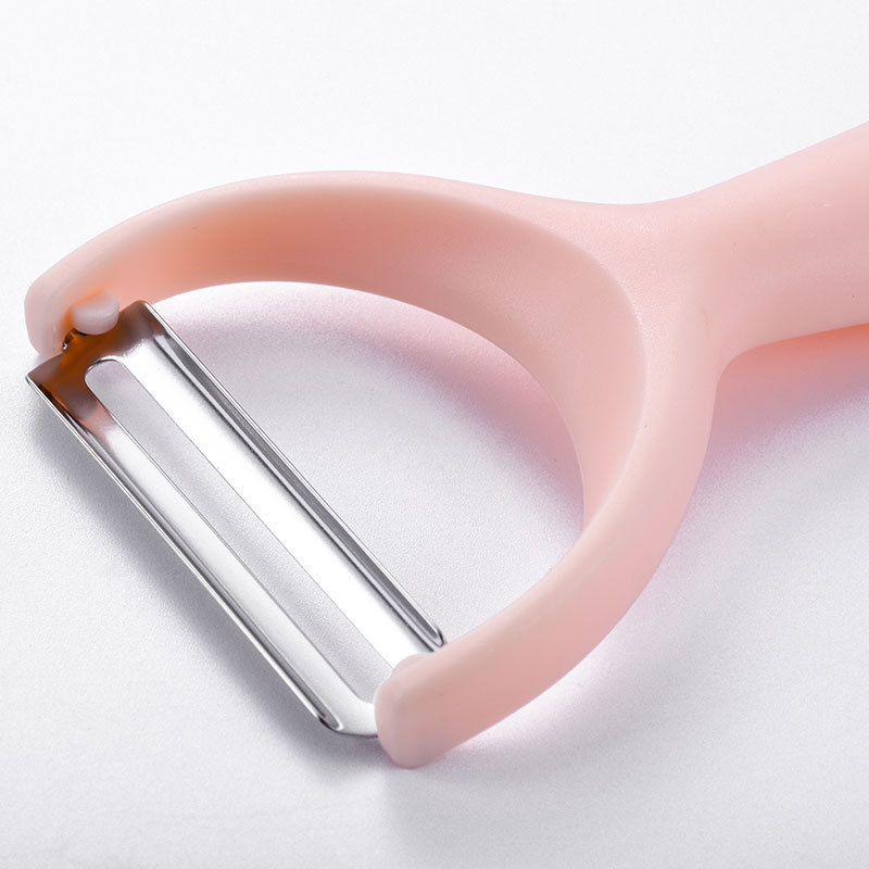 Herramientas de cocina domésticas de acero inoxidable placa de cocina de doble cara para bebés alimentarios suplementarios cuchillo portátil doméstico