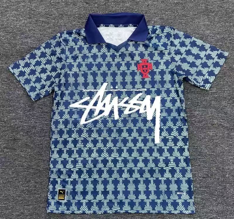 Stussy足球服队服批发巴黎巴西德国法国英格兰意大利日本球衣代发|undefined