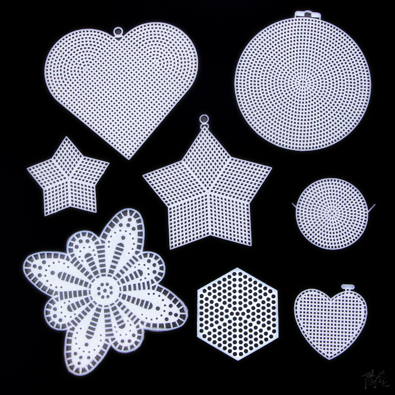 网格片手工diy材料半透明孔眼细密包包定型可裁剪辅助内衬不易断