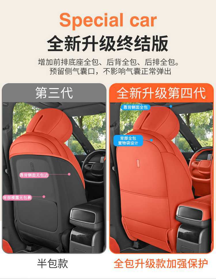 Special seat covers for Dongfeng eπ008, 2026 new model car seat cushions, suede saddle pads, all-season seat covers