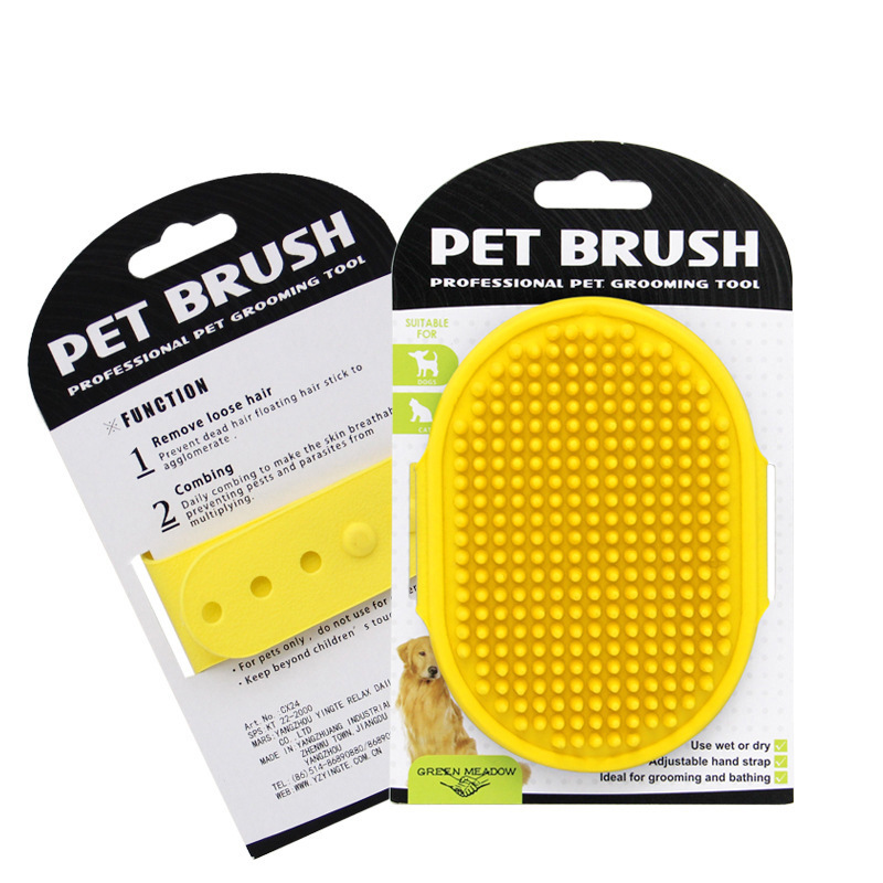 Cepillo de baño para mascotas cepillo de masaje para perros gatos peines para mascotas guantes de baño para mascotas guantes de depilación para gatos