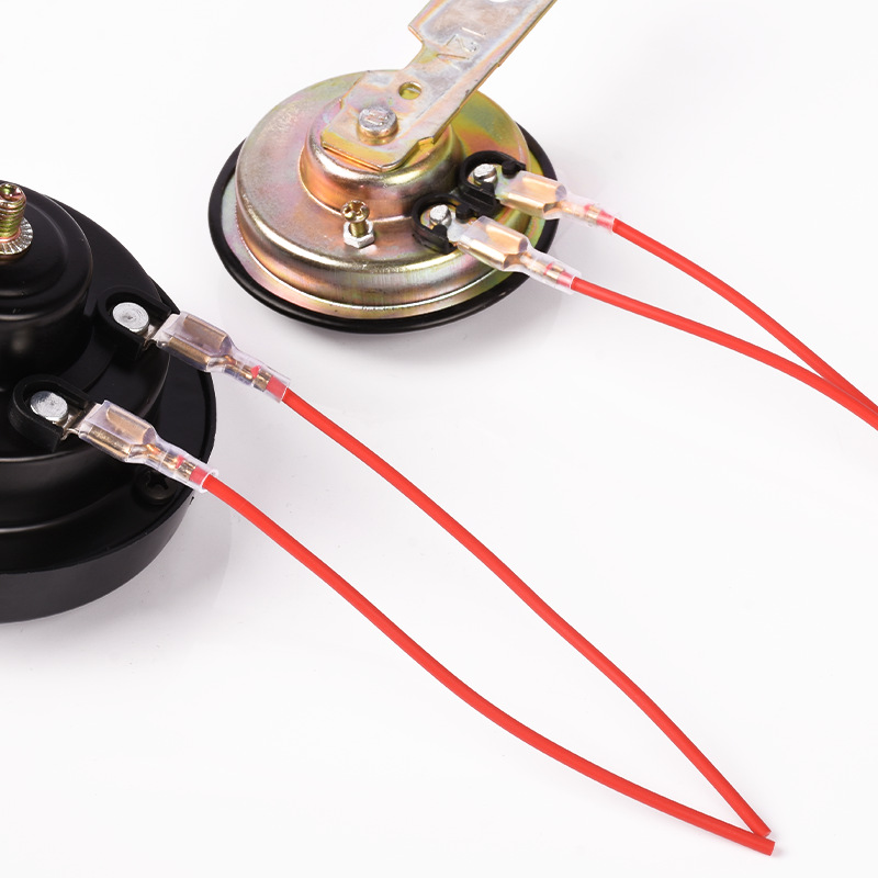 Motocicleta de cobre puro cable de bocina coche eléctrico 6.3mm resorte de enchufe con cable de conexión de terminal de revestimiento cable enchufable de relé