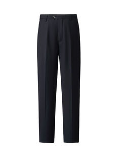 Business Formal Black Slim-Fit Dress Pants for Men and Women, Straight-Leg, Wrinkle-Free, Spring and Autumn