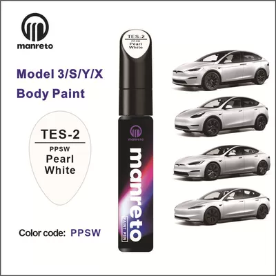 Cross-border Tesla modelY Pearl Avtomobil boya qələmləri - tes-2-pearl-white