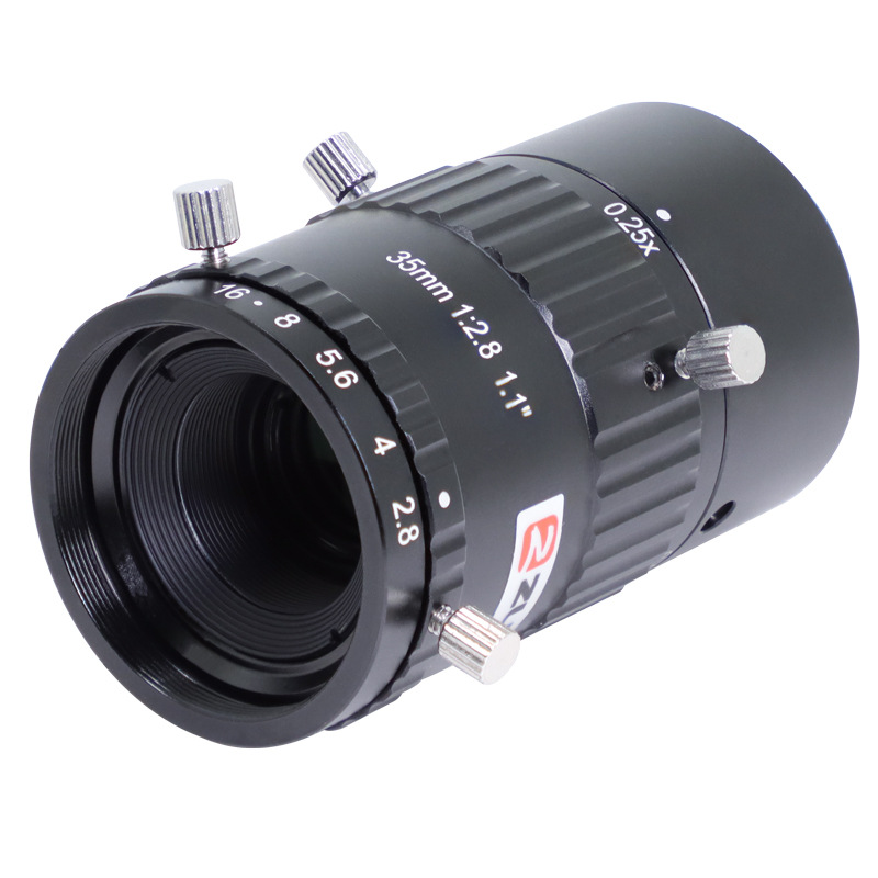 ZLKC�����ƴ�35mm΢�ྵͷ TM3528MP12�ͻ������ 1.1"��ҵ��ͷ