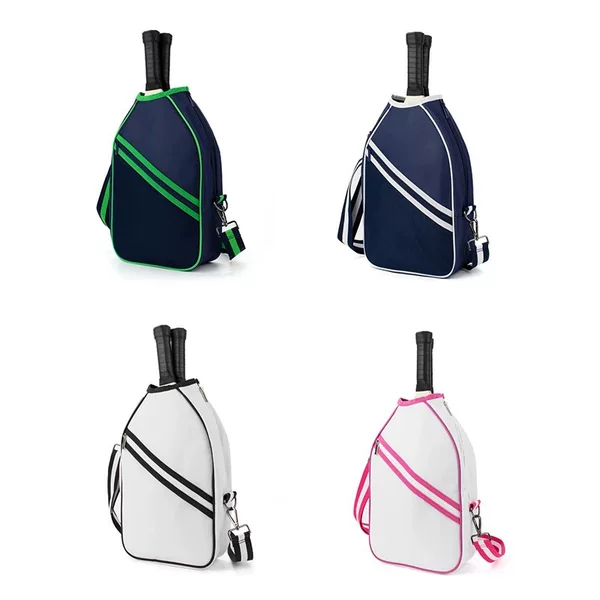 Cross-Border Shoulder Crossbody Bag Beach Tennis Racket Set Soldier Table Tennis Racket Protection Bag Zipper Storage Bag Pickleball Racket Set