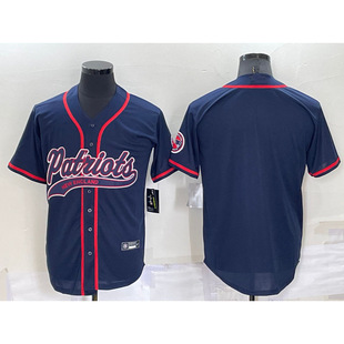 New American Football Team Baseball Team Joint Uniform Patriots Shirt Retro Embroidered Jersey
