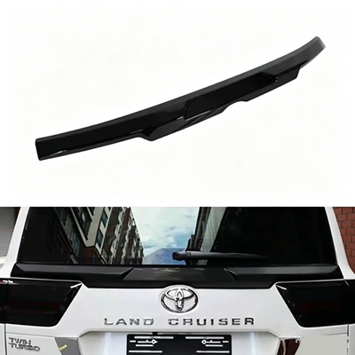 mid-wing spoiler, LC300 front bumper, Zhongwang - lc300-middle-wing-black