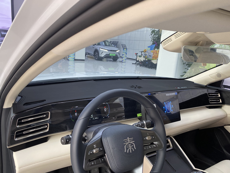BYD Qin L plus central control instrument panel sunscreen sunshade decorative shading mat suede leather hair wholesale