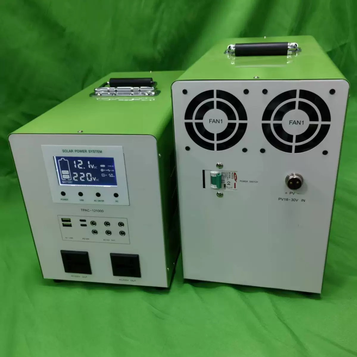 1-200KW 家庭 停电宝 应急户外发电农场 工地太阳能储能发电机系