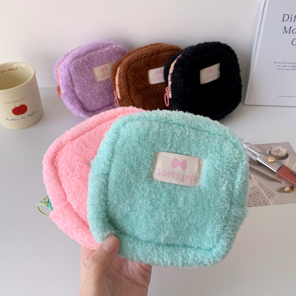Square cosmetic bag