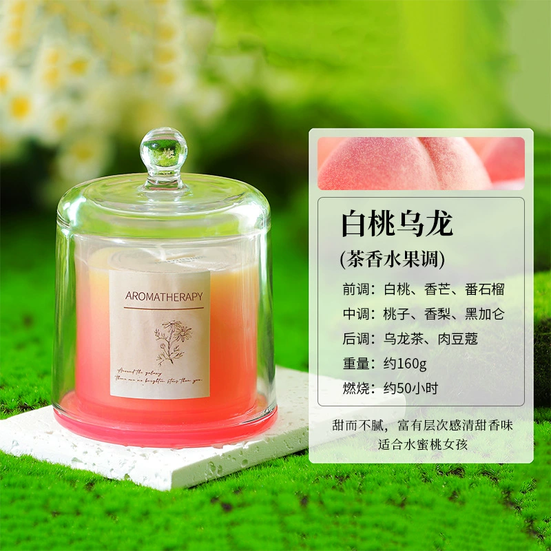 Aromatherapy, glass perfumed candle, DIY