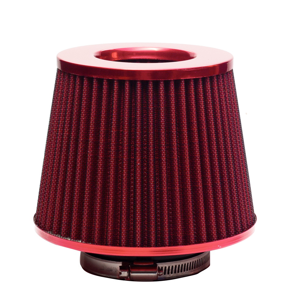Car modified 76mm large flow air filter modified mushroom head filter winter mushroom head exhaust gas filter