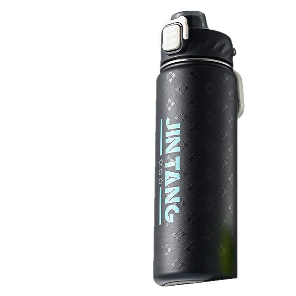 Summer capacious handheld space thermos stainless steel for men and…