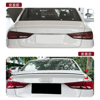Audi A3 S3 8V Sedan: Fixed wind wing