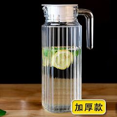 厚みのある大容量の鉛フリーガラスケトル、コールドケトル、飲料ケトル、コールドケトル、ジュースケトル、生ビールケトル、家庭用ウォーターボトル