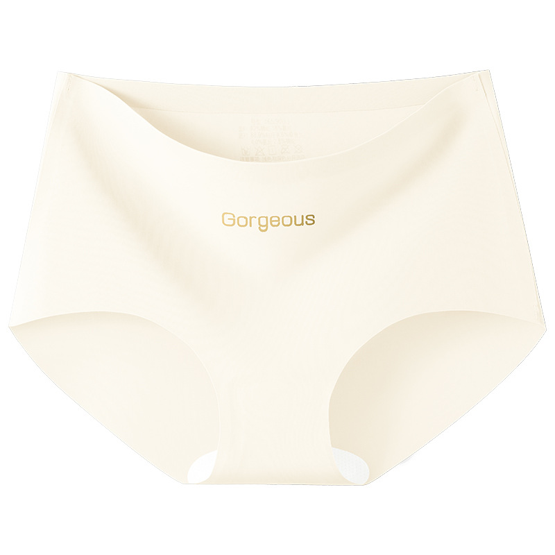 Seda de morera entrepierna alargada entrepierna antibacteriana sin costuras hilo de hielo ejercicio de yoga sin costuras niñas calzoncillos de mujer sin costuras sin caderas