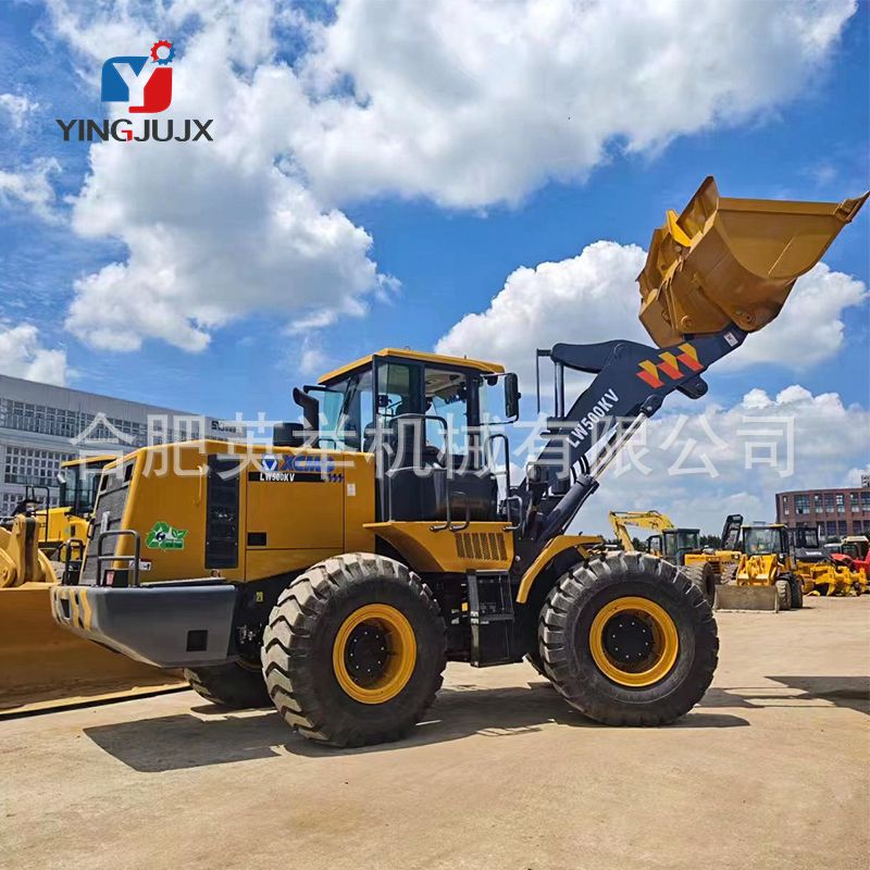 Perenne comercio exterior venta directa cargador de trabajo temporal Xugong cargador Liugong 5 tanques de camión