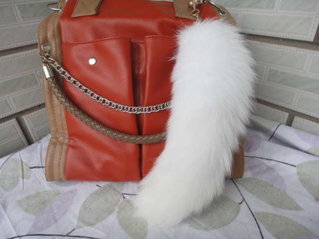 2023 zorro rojo adornos accesorios sexy cola real piel zorro cola danza accesorios imán anal plug