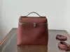 Plum red brown silver buckle