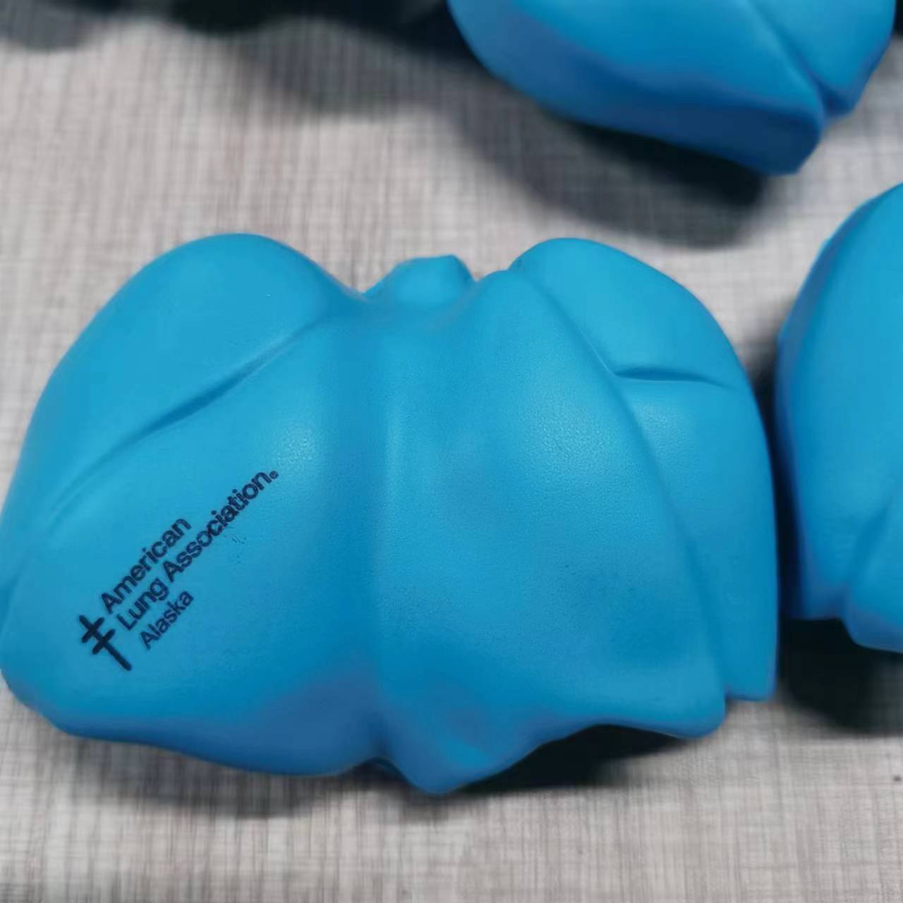 Simulated lung shape 90*65*35mm / See details