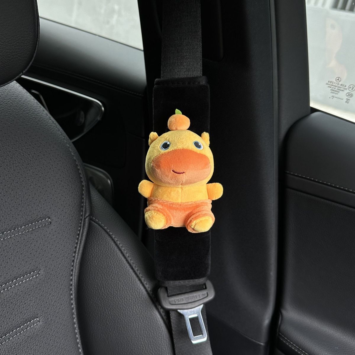 Capybara Lulu Car Seatbelt Shoulder Pad Car Seatbelt Cover Car Interior Decoration Anti-Neck Strain