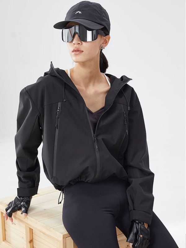 冲锋衣女款2025新款户外路由硬壳多巴胺夹克登山服，可团购印logo|undefined