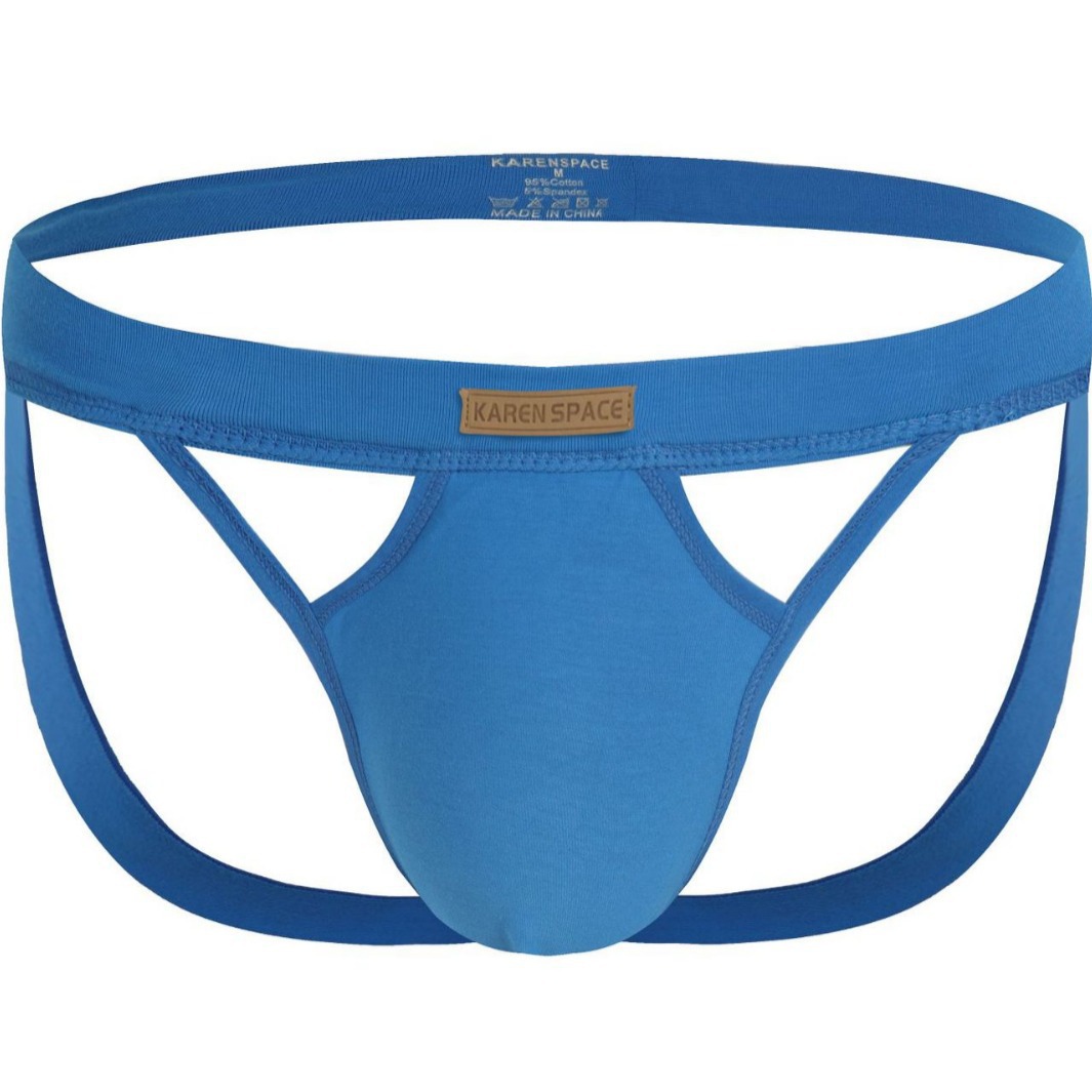 European and American Men's Underwear Pure Color Cotton Breathable Men's Double Penis Low-Waist Men's Sexy U-Convex Penis Pants Men's Export