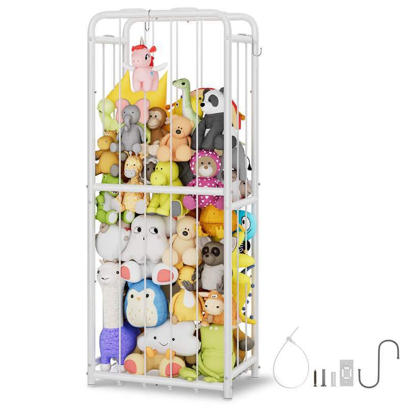 Metal Plush Toy Storage Rack Children's Storage Rack Storage Cabinet Multi-Layer Plush Rack Cross-Border