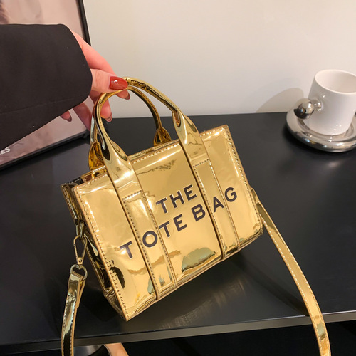 New Cross-Border Tote Bag Women's Bag Small Korean Letter Shoulder Crossbody Bag The Tote Bag Fashion Handbag