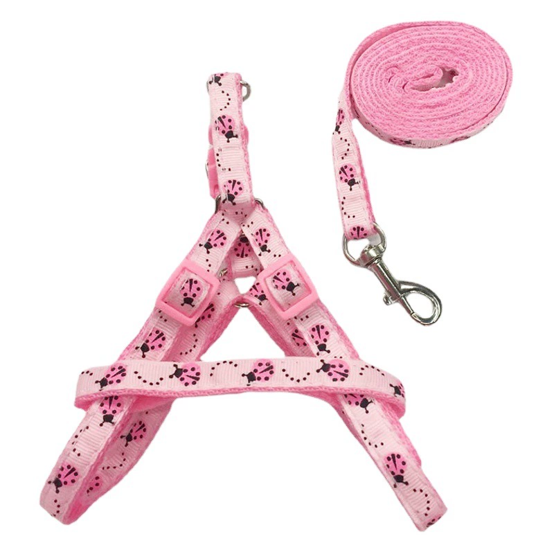 Лоскутная цепь для собак с принтом нагрудный ремень Pet Ловушка Веревка для домашних животных Кошка Назад Собака Веревка Ремень для домашних животных