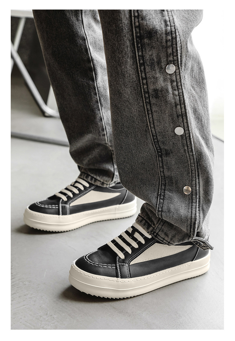 Men's shoes, trendy men's casual trend, versatile moral training, men's shoes, youth fashion, personality, new trendy shoes, drop shipping_voghion.com