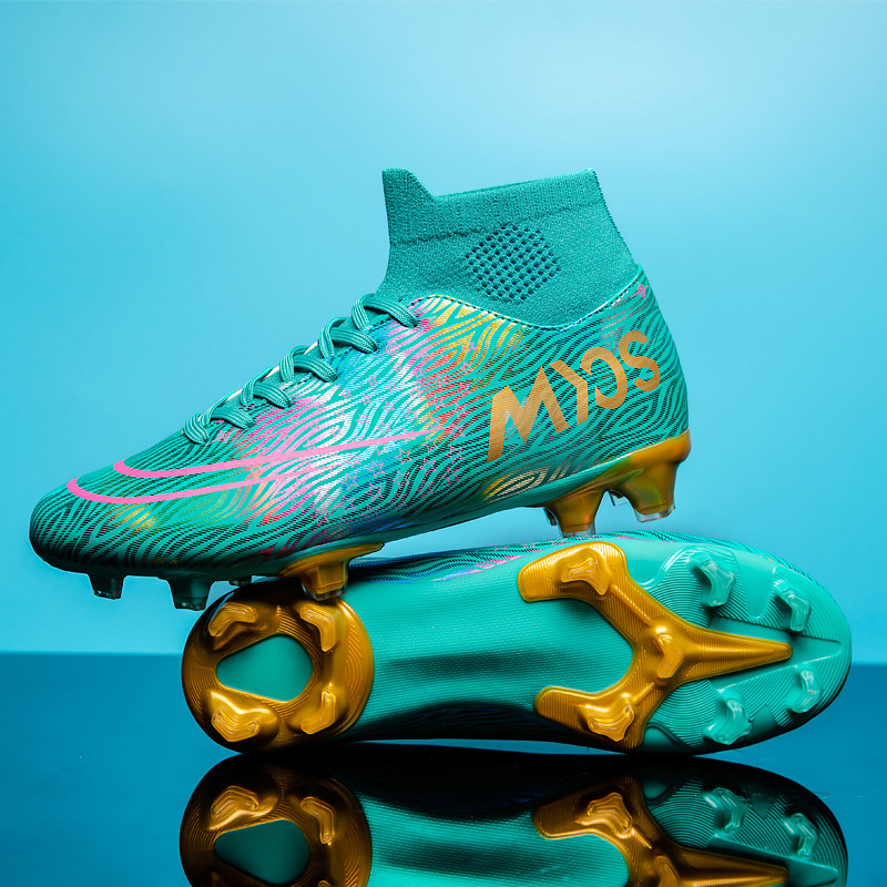 Popular football shoes cross-border TEMU Amazon special offer wholesale Champions League shoes long nail broken nail student training shoes