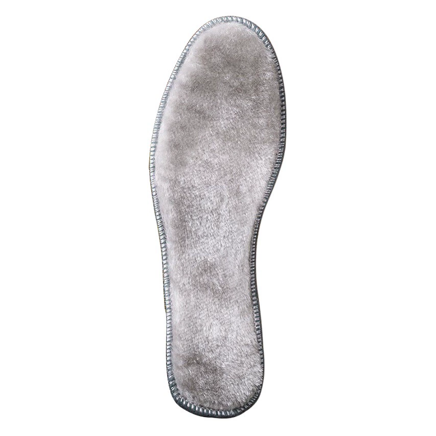 Имитация кроличьего меха, зимняя утолщенная теплая стелька на флисовой подкладке, Холодная Теплая мужская и женская дышащая теплая стелька для ног с защитой от запаха оптом