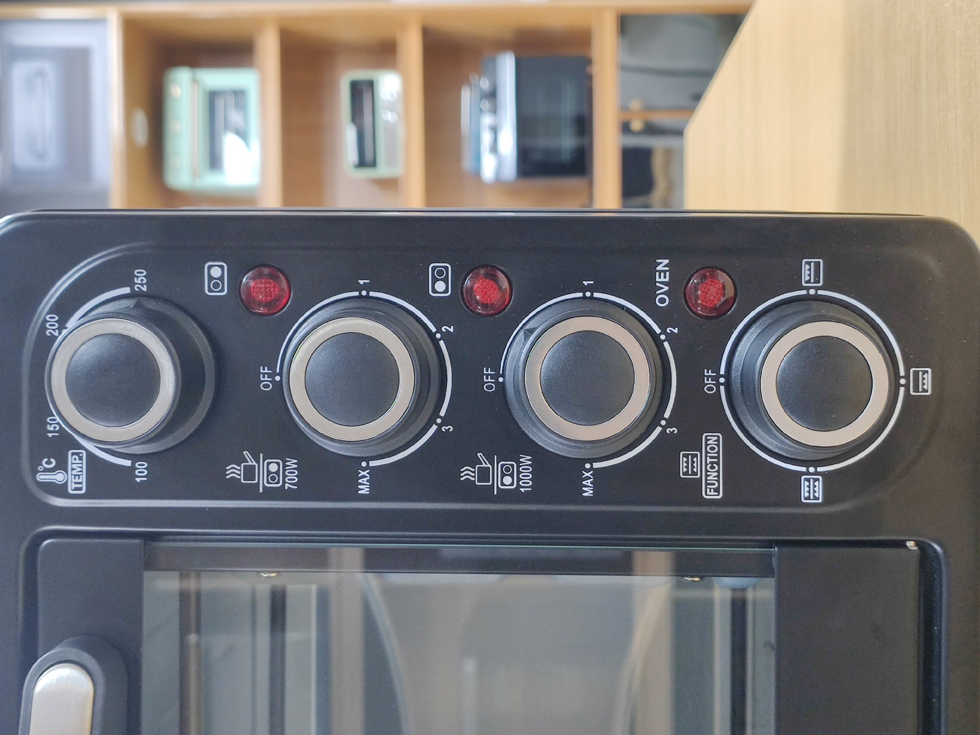 23L comercio exterior horno de doble cabeza horno eléctrico pantalla mecánica multifuncional fábrica doméstica auto-operada KH23