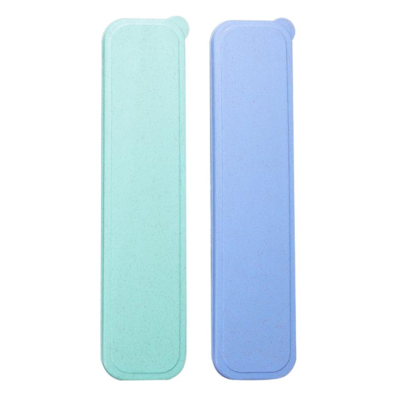 Wheat straw wheat Element Portable box environmental protection tableware box gift travel pull flip UV printing stationery box