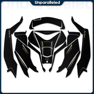 Fuel Tank Stickers, Thickened Wear-Resistant – Motorcycle engine and accessories - b1-full-set-of-both-sides-of-the-pedal-25-styles-pet-thickened-matte
