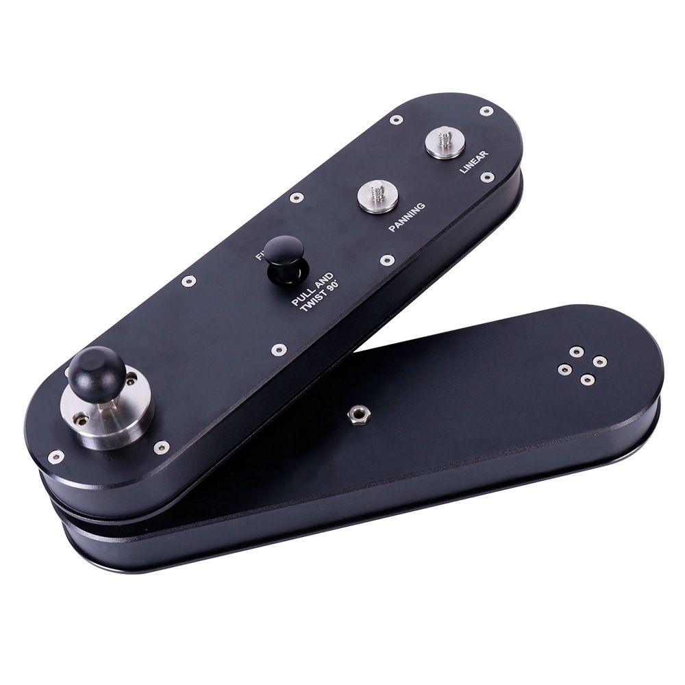 单反相机四倍增距滑轨小摇臂 摄影阻尼轨道 跟焦相机跟拍器稳定器