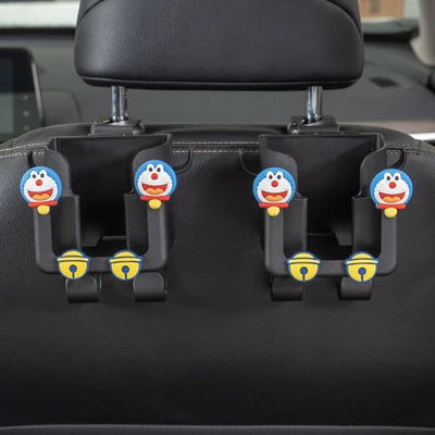 car hook, cute cartoon cup – Car cup holder/beverage holder - 4-in-1-cup-holder-hook-dingdang-cat-2-pack