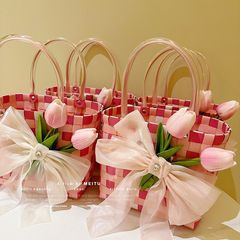 结婚伴手礼盒女伴娘篮子实用生日礼物小礼品手提袋小众送女友