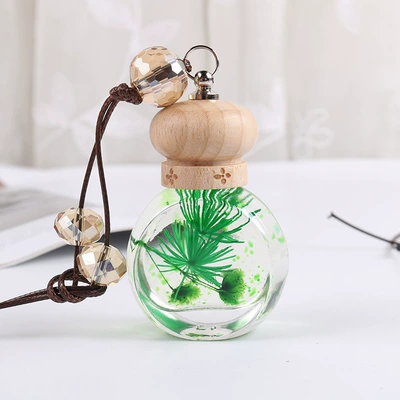 Car hanging, perfume pendant star Moon feather - green-eternal-flower-aromatherapy