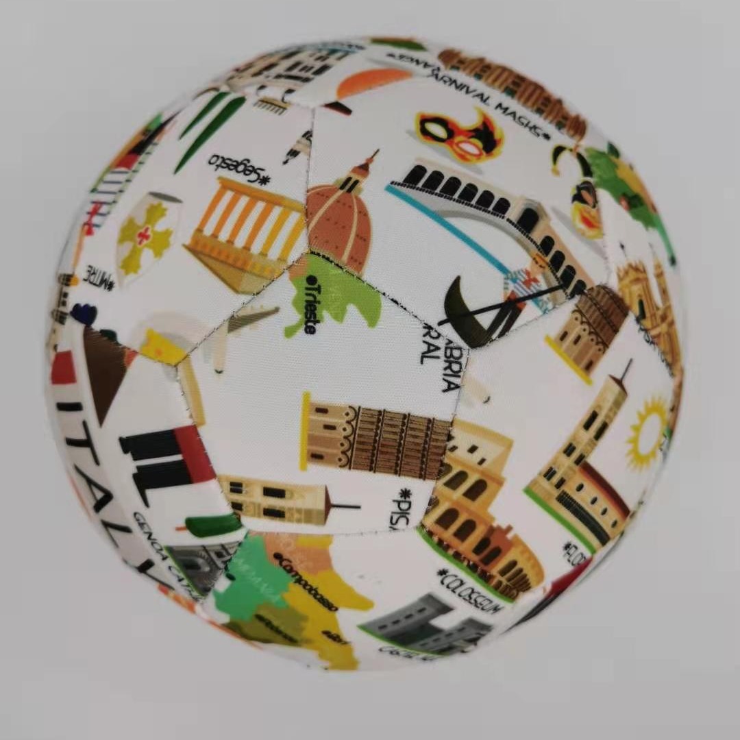 Factory produces diving football No. 5 SBR sewing football beach…